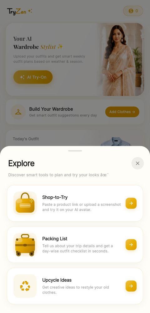 Explore shop to try packing lists
